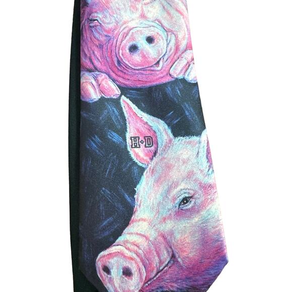 Harley-Davidson Pig Tie - Picture 2 of 5